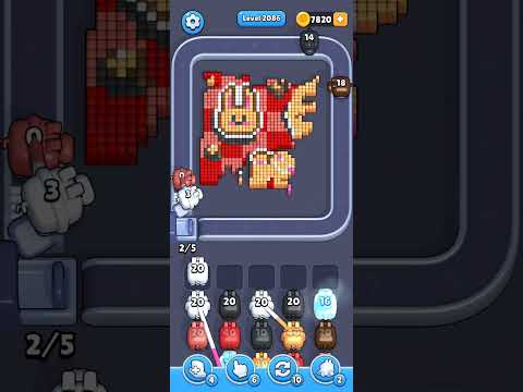 Pixel Flow Level 2086 Walkthrough