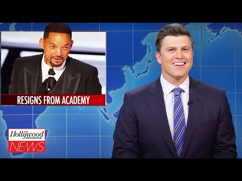 ‘SNL’ Addresses & Jokes About Will Smith’s 10-Year Oscar Ban  | THR News