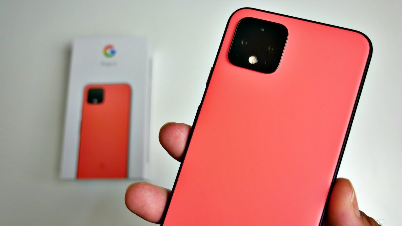 Google Pixel 4 - Oh So Orange - Quick Unboxing / Overview / Camera!
