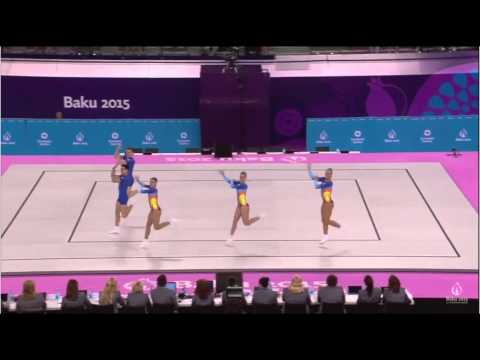 JJEE Baku - Gimnasia aeróbic -  Q - GR SPAIN