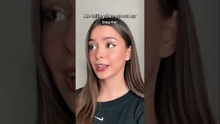 Me telling them about my trauma ???