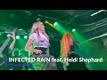INFECTED RAIN Feat Heidi Shephard The Realm Of Chaos Live Slay Glasgow 25 March 2026