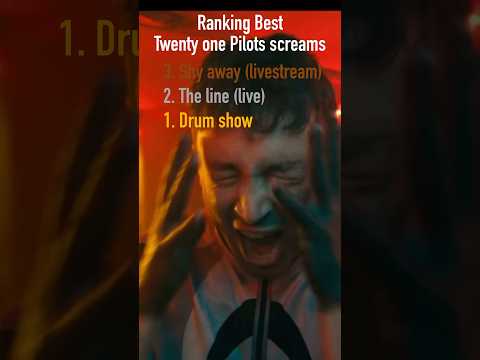 Ranking best twenty one pilots screams! #twentyonepilots #clancy #thecontract  #drumshow #breach