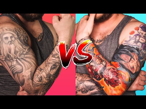 Black & Gray VS Color Tattoos | Tattoo Style BRAWL!