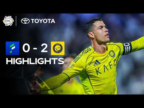 Cristiano scores first goal at 41, Al Nassr press Al Hilal at the top 💥 | Powered by Toyota