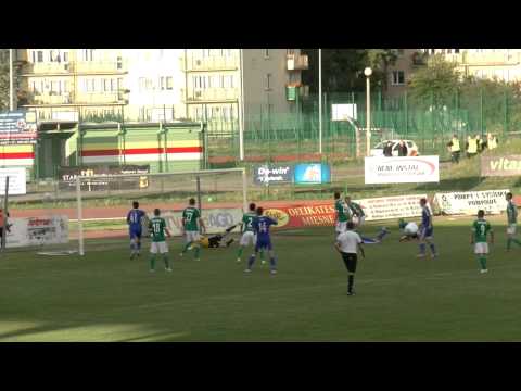 Bramki z meczu Olimpia Grudziądz - Wisła Płock