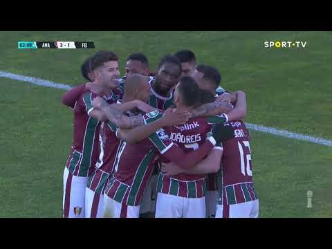 Golo João Paredes (a.g.): Estrela Amadora (3)-1 CD Feirense - Liga Portugal SABSEG | SPORT TV