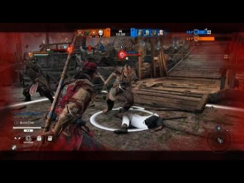 [For Honor] Shaolin Deflect 3X Kung- fu VS Savagery
