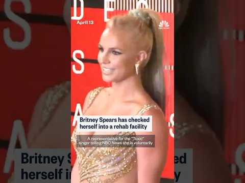 Britney Spears has checked herself into a rehab facility