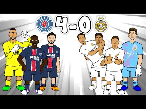 PSG CRUSH REAL MADRID🔥 4-0 Club World Cup Semi-Final (Goals Highlights)