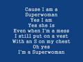 Superwoman Alicia Keys Lyrics 