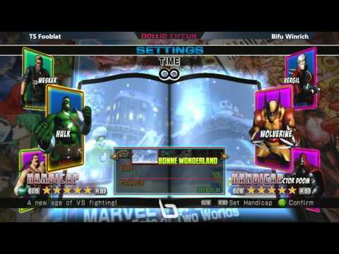 UMVC3 @ NLBC #29 - BIFU Winrich (Wolvie/Doom/Vergil) vs TS Fooblat (Hulk/Haggar/Wesker)