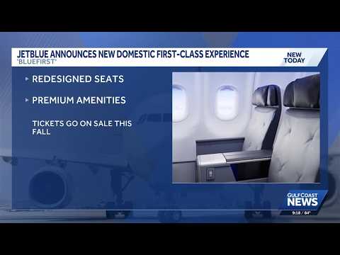 JetBlue announces domestic first-class flight option, 'BlueFirst'