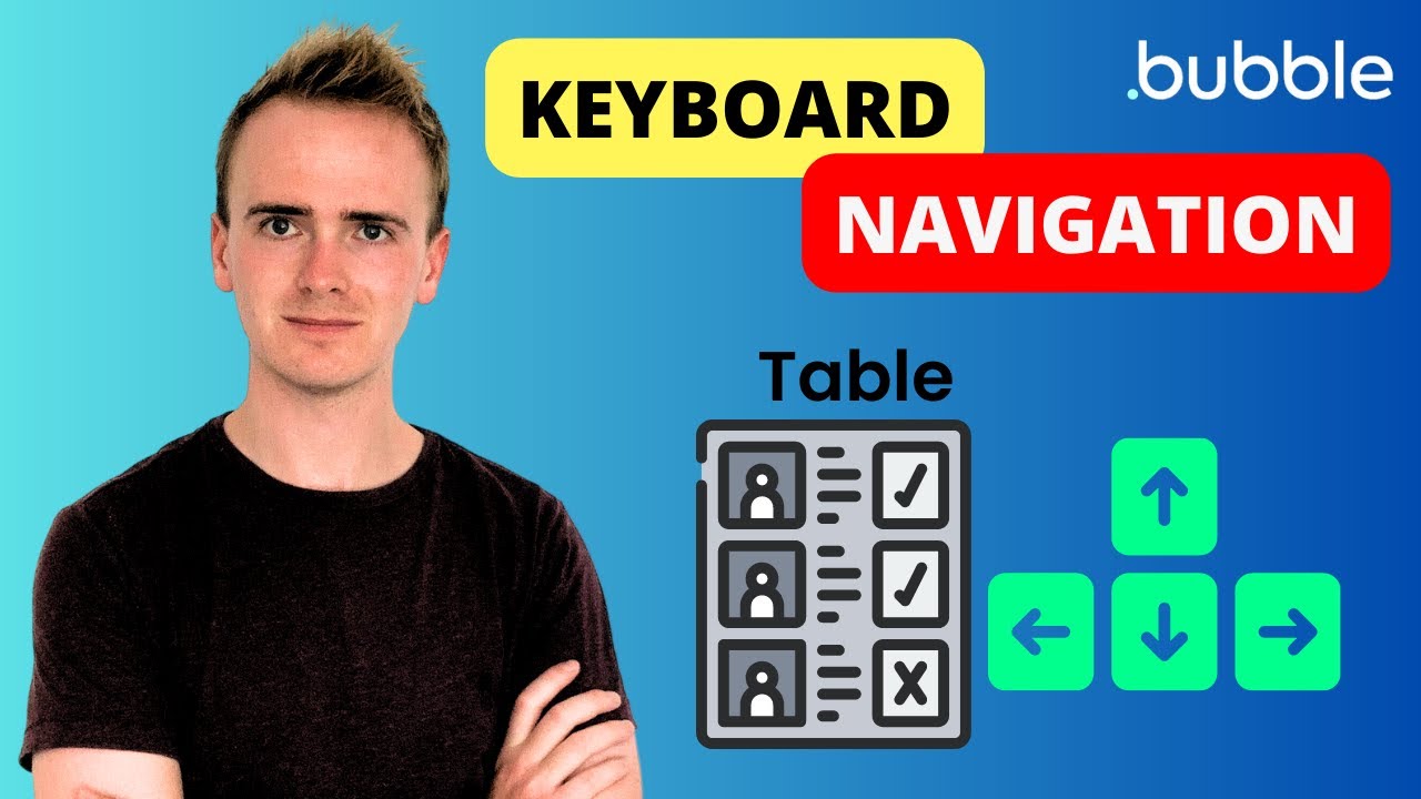 How to add navigate a table with the arrow keys (Up Down Enter) thumbnail