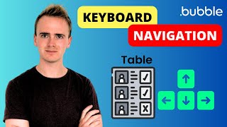 How to add navigate a table with the arrow keys (Up Down Enter) thumbnail