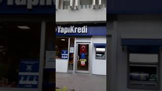 Uygulamalı yapı kredi atm den kartsız sunulan hizmetler,atm para yatır