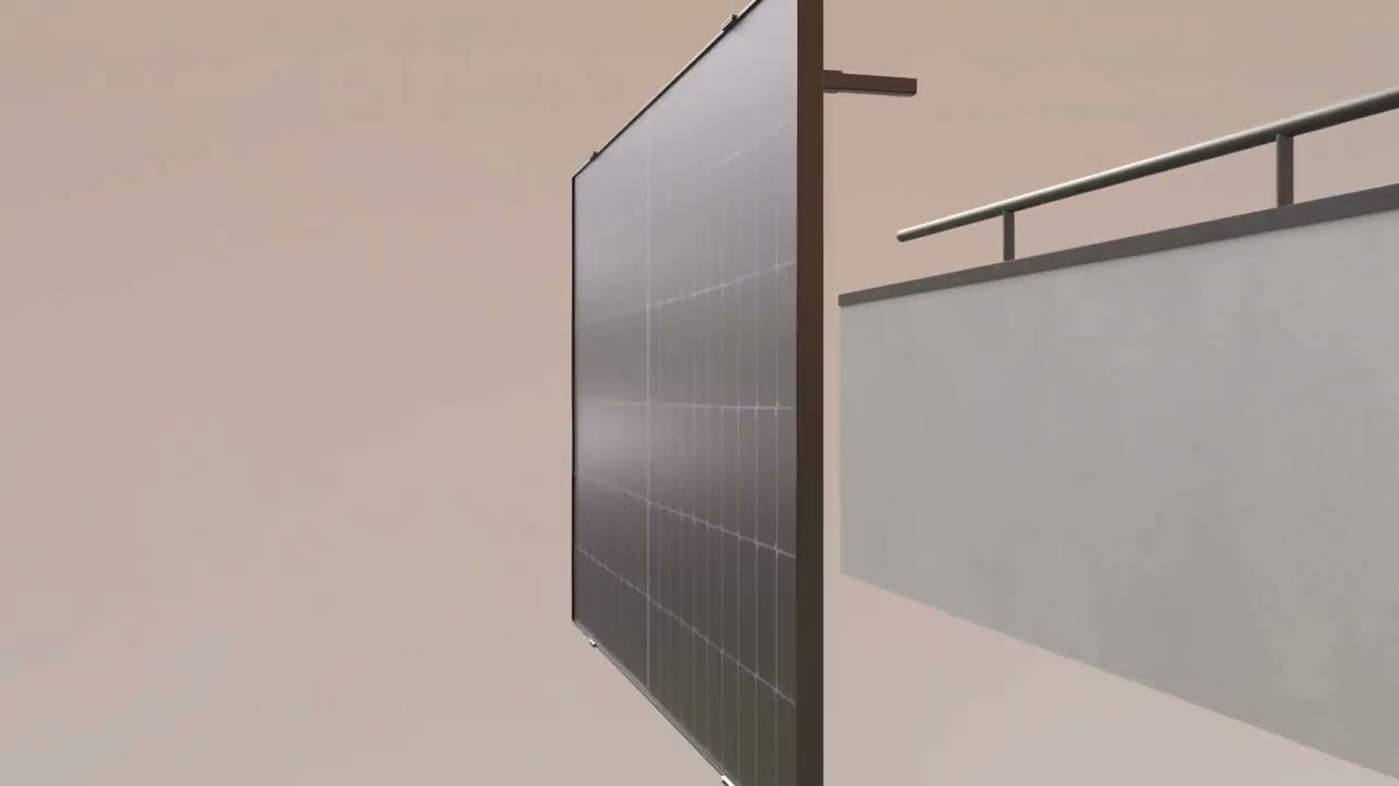 Balkonhalterung für Betonbrüstung Montage 2