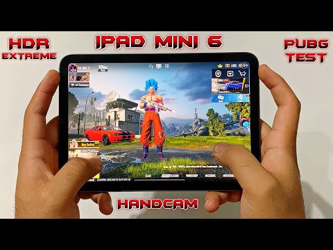 IPAD MINI 6 🔥 PUBG HANDCAM ❤️ PUBG TEST 2025 🔥 HDR+ EXTREME Graphics Test!