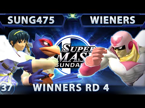 SSS 37 - OXY SUNG475 (Marth/Falco) Vs. OXY Wieners (Falcon) SSBM Winners Round 4 - Smash Melee