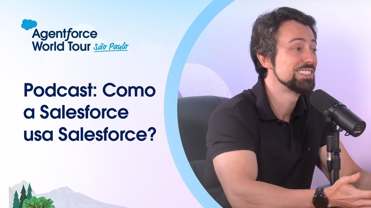 Como a Salesforce usa Salesforce para conectar Marketing e Vendas? | Podcast Agentforce World Tour