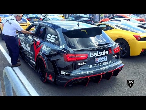 Jon Olsson's 1000HP(!) Audi RS6 Avant DTM w/ Milltek Exhaust! LOUD On Track Sounds!