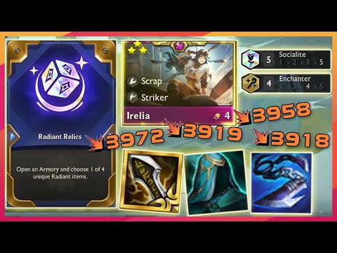 I got Zenith Edge for Irelia | 5 Socialite + 4 Enchanter + Radiant Item + 3 Star Irelia