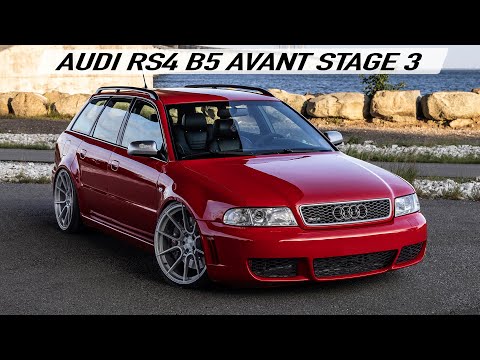 THE MOST PERFECT AUDI? AUDI RS4 B5 AVANT STAGE3 551HP - Misano Red, Super mint beast, insane sounds