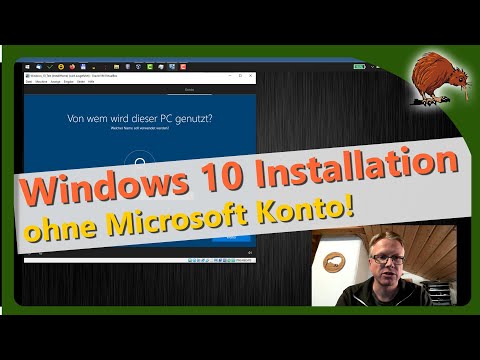 Windows 10 Installation ohne Microsoft Konto