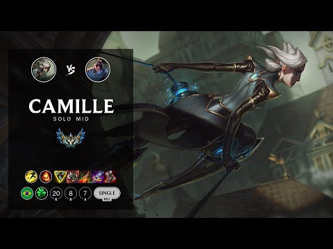 Camille Mid vs Yasuo - BR Challenger Patch 12.6