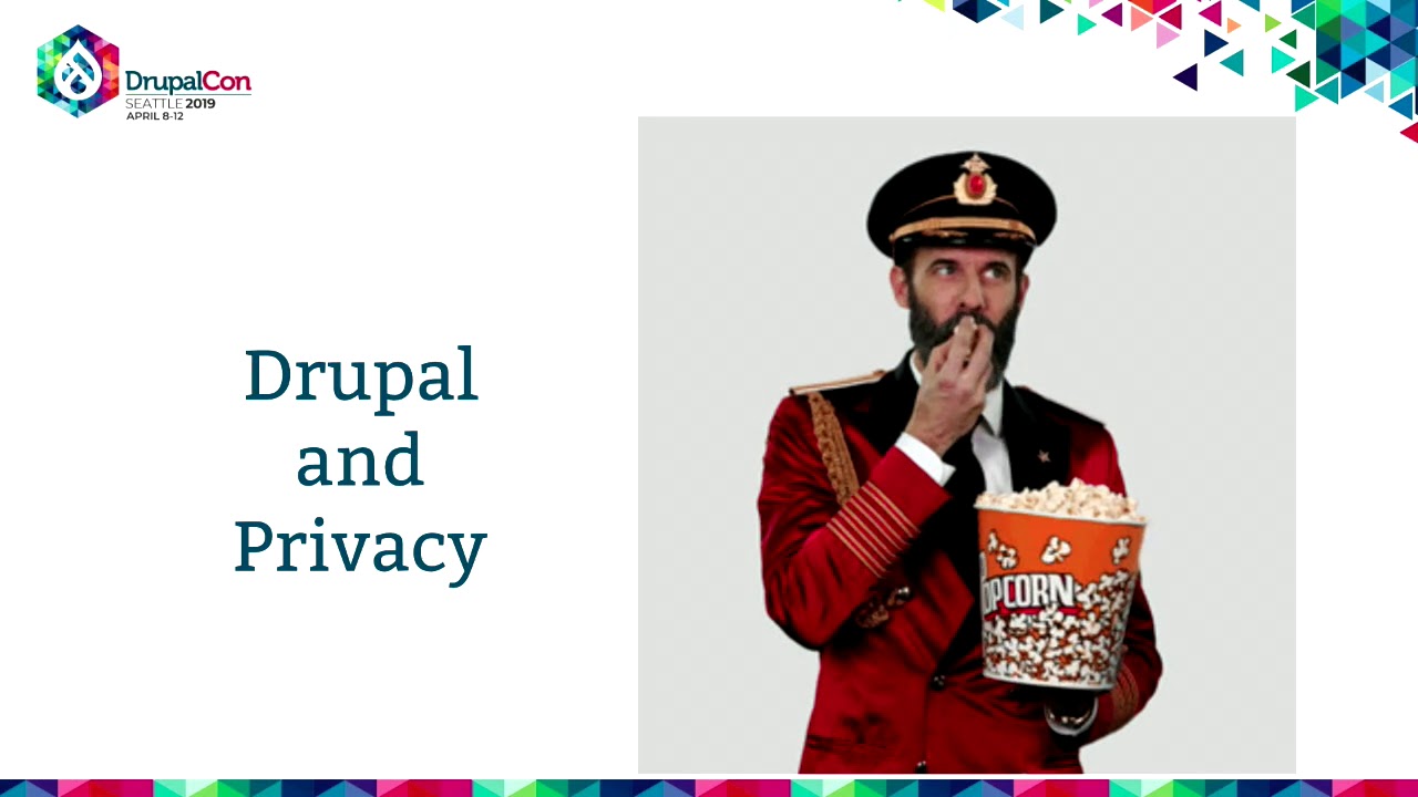 DrupalCon Seattle 2019: Data Security in Drupal 8