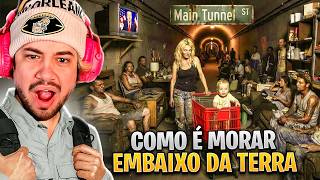 A VIDA OCULTA NOS TÚNEIS DE LAS VEGAS!  - React Ruhi Çenet