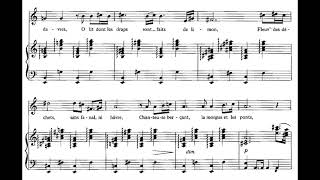 Kurt Weill - Complainte de la Seine for Voice and Piano (1934) [Score-Video]