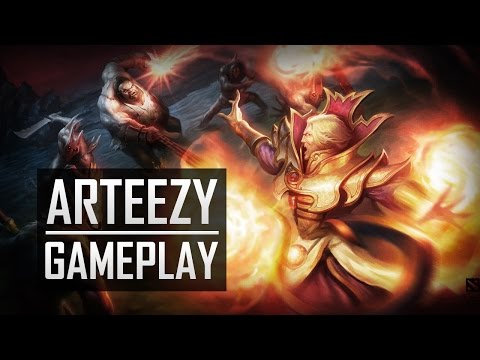 |DOTA2| Arteezy plays Invoker |PUB Game|