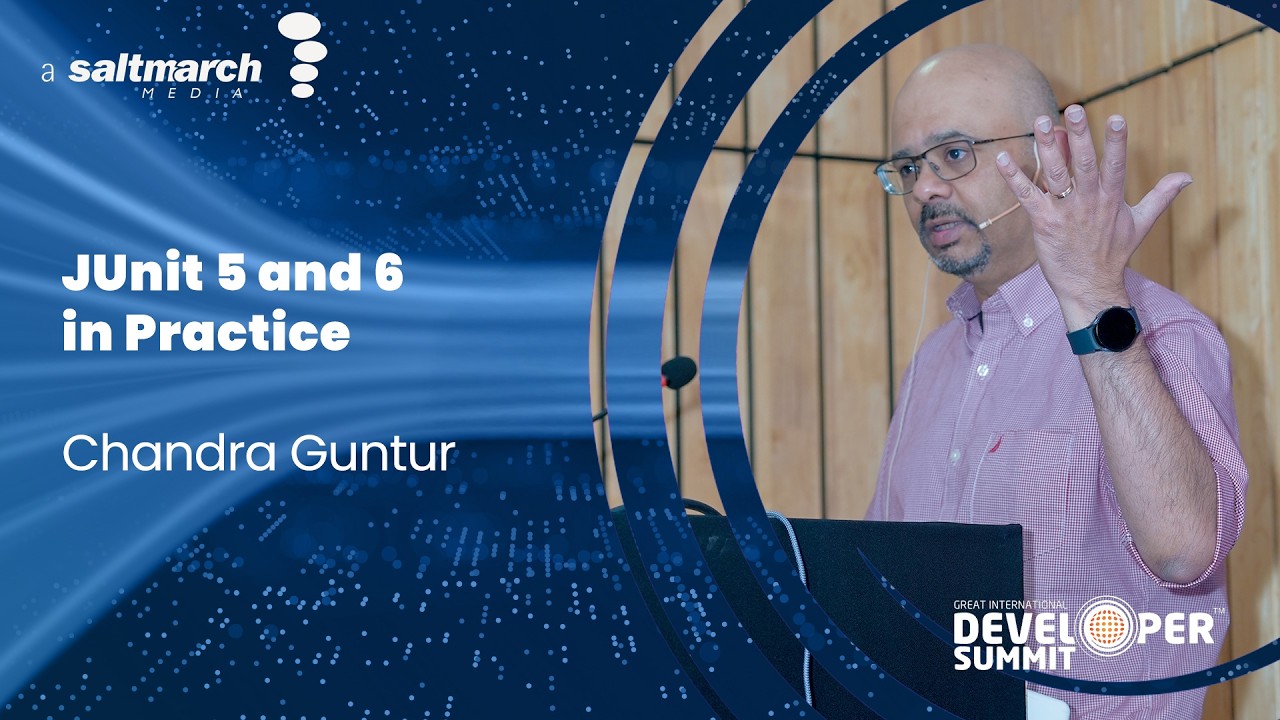 Hands-on Unit Testing with JUnit 5/6 - Chandra Guntur