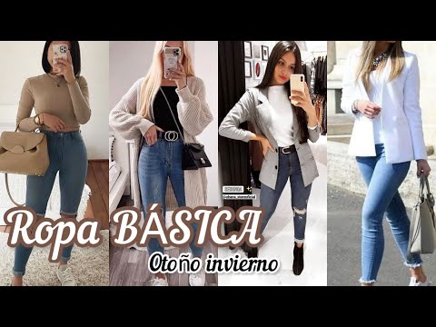 MODA 2022 MUJER / CÓMO COMBINAR ROPA BÁSICA LOOKS OTOÑO INVIERNO 2022/2023