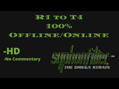 [R1 To T4 Full Playthrough Offline and Online] Syphon Filter: The Omega Strain