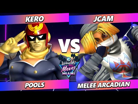 LMM Miami 2023 - Kero (Captain Falcon) Vs. JCAM (Sheik) Smash Melee - SSBM