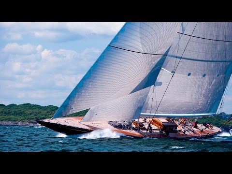 CNN Mainsail, Shirley Robertson - J-Class yacht revival