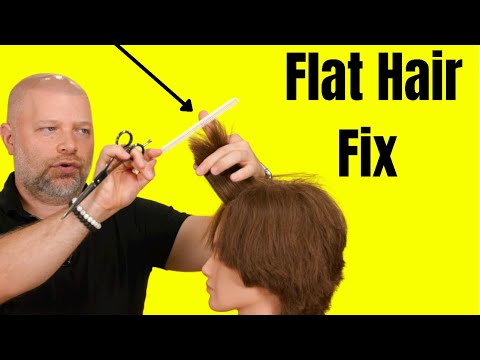 How to Fix Flat Hair - TheSalonGuy