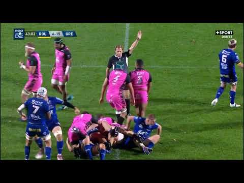 luka goginava highlights rouen - grenoble 16-21