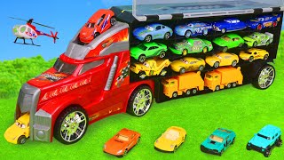 Download lagu Truck filled with Toy Vehicles for Kids mp3