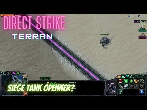 Starcraft 2 Direct Strike: Siege Tank Openner?
