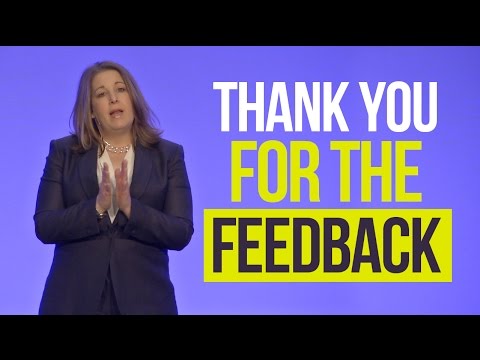 Thank You For Your Feedback - Why We Should Say Thank You | Shari Harley