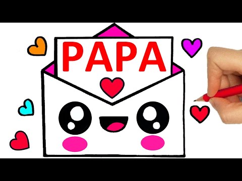 COMMENT FAIRE LA CARTE DU JOUR DU PÈRE Carte FACILE pour LA FÊTE DES PERES