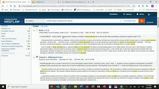 Legal Research with Westlaw