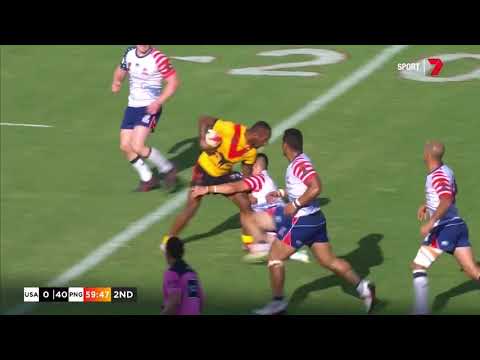 2017 Rugby League World Cup: PNG v USA