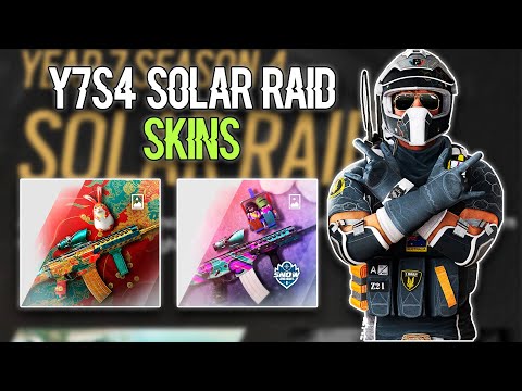 Upcoming Y7S4 SOLAR RAIN - Chinese New Year Weapon Skin, Christmas Bundles, Seasonal Skins - R6