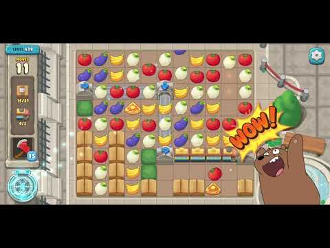 We Bare Bears Match3 Repairs Level 679 - No Boosters