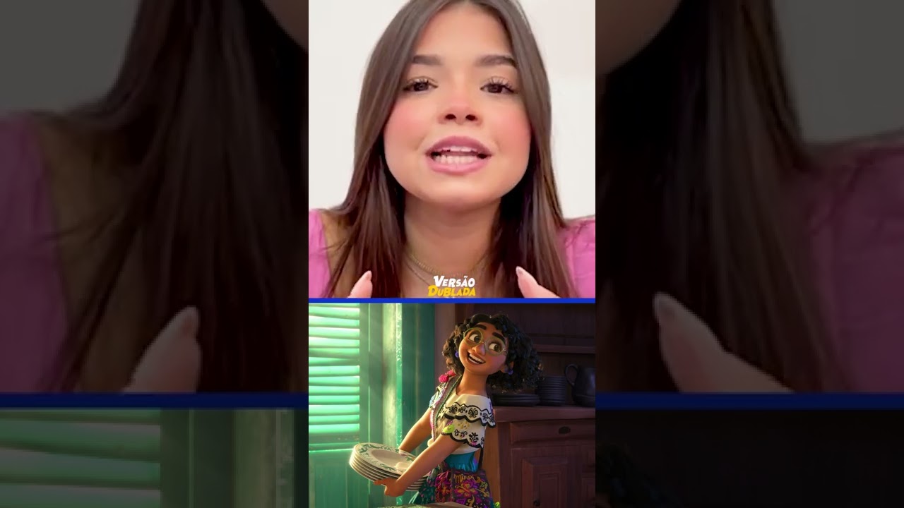 Watch Now Mari Evangelista voz da Mirabel em Encanto #Shorts Mari Evangelista voz da Mirabel em Encanto #Shorts