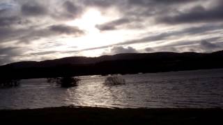 preview picture of video 'Winter Flooding After Heavy Rain Near Bridge Of Earn Perthshire Scotland'